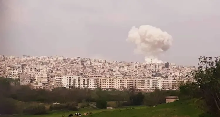 12جريحاً في قصف روسي بالستي على جسر الشغور بإدلب: أخبار