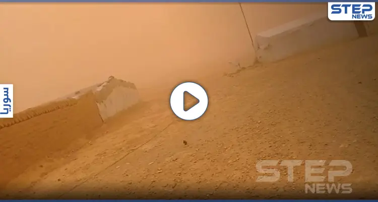 عاصفة رملية تجتاح مخيم الرقبان على الحدود السورية الأردنية: أخبار