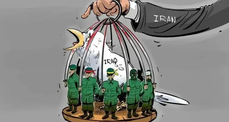 كاريكاتير || الاذرع الايرانية في العراق: أخبار