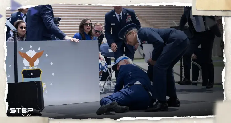 زوجته بالأردن لحضور زفاف ولي العهد وهو سقط بعنف.. موقف محرج جديد لبايدن: أخبار