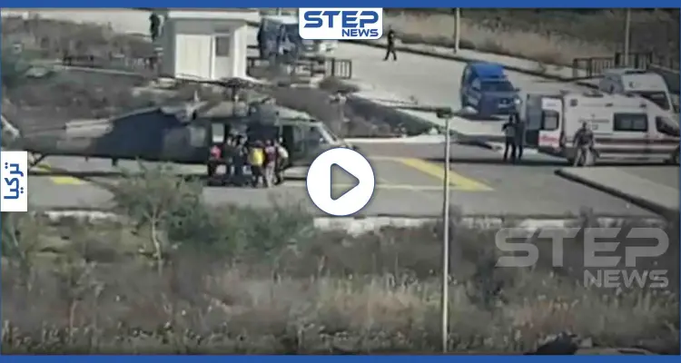 بالفيديو|| قتلى وجرحى الجيش التركي يصلون إلى مستشفيات أنطاكيا: أخبار