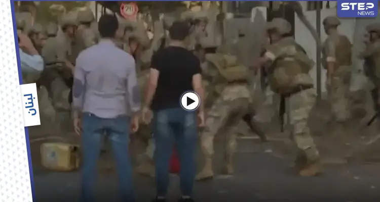 مواجهات بين المتظاهرين والجيش اللبناني والأخير يقبض على أحدهم ويسحله (فيديو): أخبار