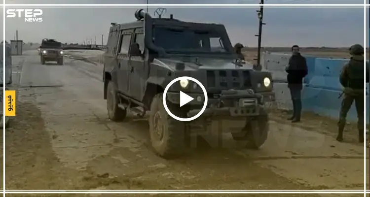 شاهد بالفيديو||رتل عسكري روسي ضخم يتجه نحو مطار القامشلي بعد تسيير أوّل دورية روسية تركية مشتركة: أخبار