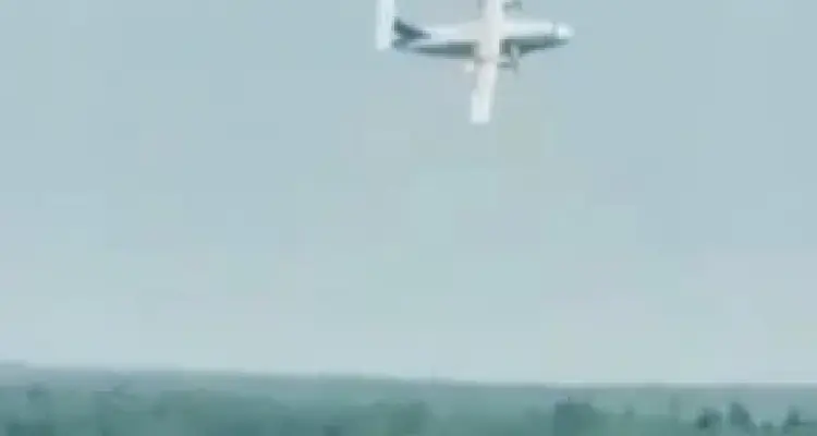 بالفيديو|| لحظة سقوط طائرة عسكرية روسية في موسكو ومقتل طاقمها بانفجار ضخم: أخبار