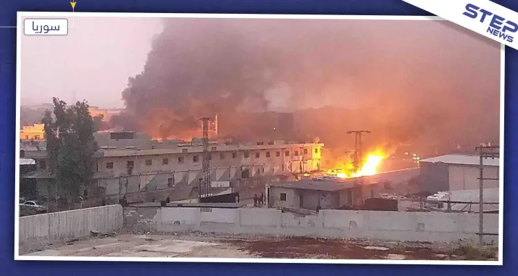 المشاهد الأولى للمفخخة التي ضربت سوق الهال بمدينة عفرين (صور – فيديو): أخبار