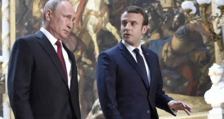 مباحثات هاتفية بين بوتين وماكرون حول الوضع في سوريا: أخبار