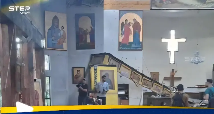 جماعة تتبنى تفجير كنيسة مار إلياس بدمشق.. والداخلية السورية تكشف تفاصيل مهمة: أخبار