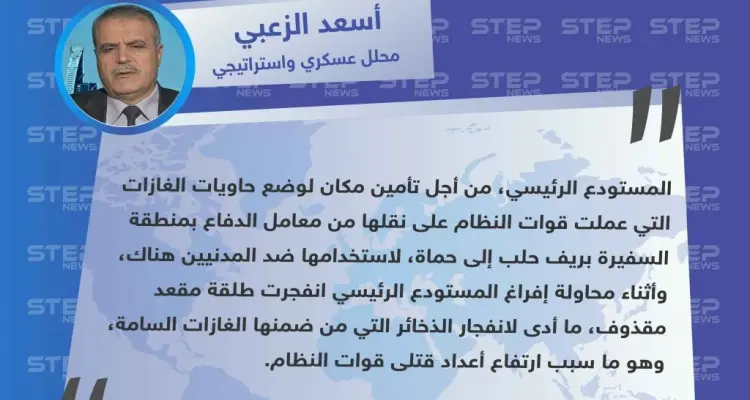 محلل عسكري واستراتيجي يكشف الحقيقة وراء الانفجار الذي طال المستودع الرئيسي بمطار الشعيرات: أخبار