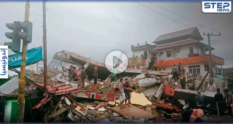 بالفيديو|| مشاهدة مؤلمة من زلزال إندونيسيا الذي خلف عشرات الضحايا والخسائر المادية: أخبار