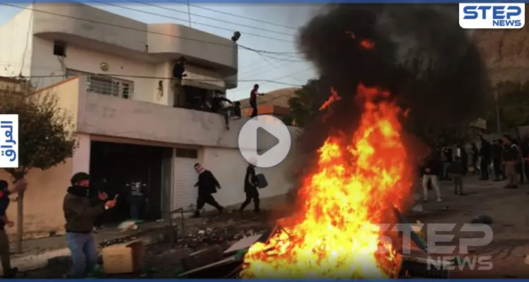 بالفيديو || حالات اختناق وصدامات بين محتجين والقوات الأمنية الكردية والاعتقالات تطال إعلاميين: أخبار