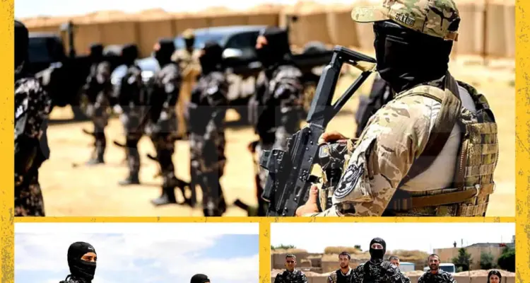 تخريج دفعة جديدة من القوات الخاصة بالأمن الداخلي "H.A.T" التابعة للوحدات الكردية شمال و شرق سوريا .: أخبار