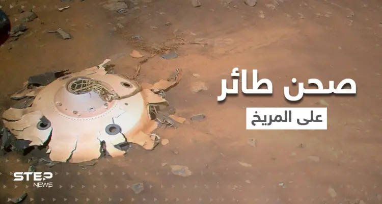 شاهد|| ناسا تنشر صوراً لحطام صحن فضائي طائر على المريخ.. فما قصته: أخبار