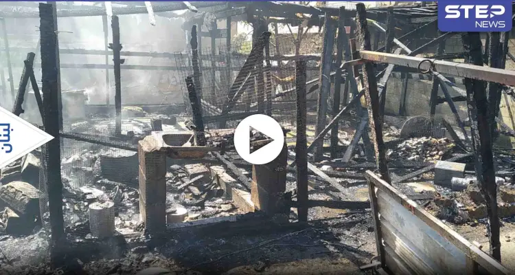 فيديو وصور || وفاة طفل وإصابات بحريق اندلع في مخيم لـ اللاجئين السوريين شمال لبنان: أخبار