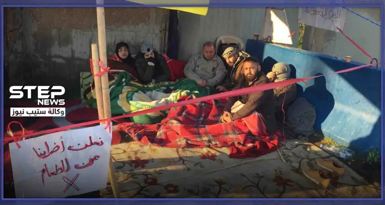 خاص|| حالات إغماء بين سوريين مضربين عن الطعام في طرابلس اللبنانية.. وهذه مطالبهم: أخبار