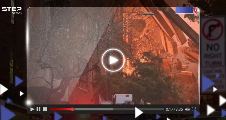 شاهد|| حريق ضخم في سيدني يلتهم مبنى من 7 طوابق.. "انهار البناء وتساقط على المنازل المجاورة": أخبار