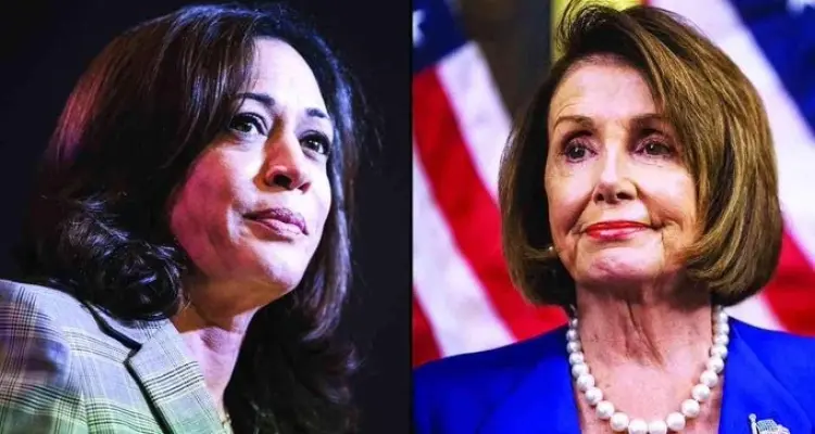 نانسي بيلوسي وكاميلا هاريس تتحدثان عن خطة التحفيز الاقتصادي الجديدة في أمريكا: أخبار