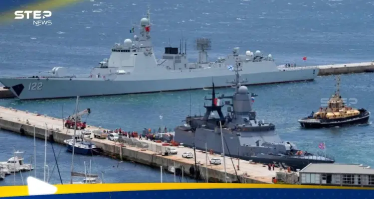 مناورات بحرية قبالة جنوب أفريقيا