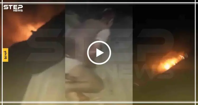 شاهد بالفيديو انتشال طفل رضيع أصيب بقصف اسرائيلي على مزارع صحنايا غرب دمشق: أخبار