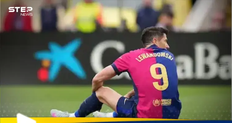 برشلونة يتلقى ضربة موجعة.. الكشف عن مدى خطورة إصابة ليفاندوفسكي: أخبار