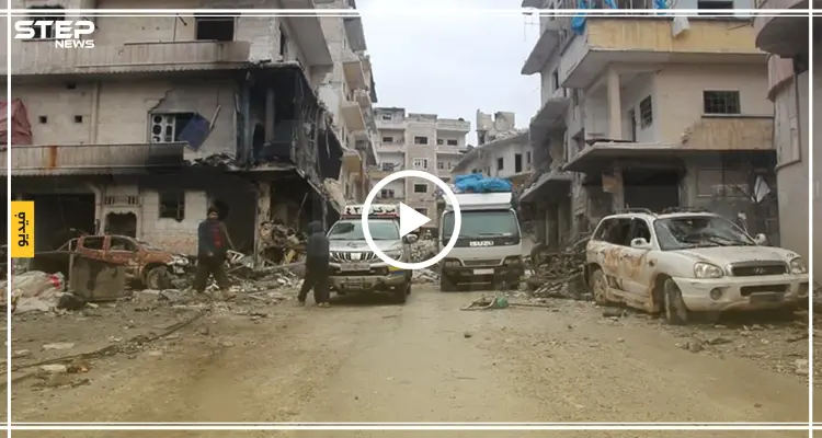 شاهد مكان الغارة الجوية التي خلفت مجزرة في مشفى أريحا: أخبار