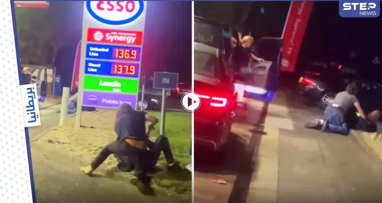 بالفيديو|| باللكمات والركلات عراك عنيف بين السائقين وسط محطة وقود في بريطانيا على خلفية أزمة الوقود التي تثير الذعر في البلاد: أخبار