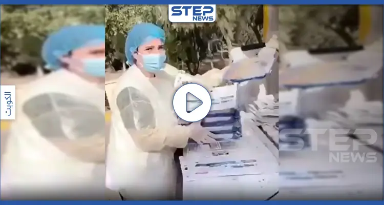 بالفيديو|| فتيات من الأسرة الحاكمة الكويتية يوزعن المساعدات في شوارع الكويت: أخبار