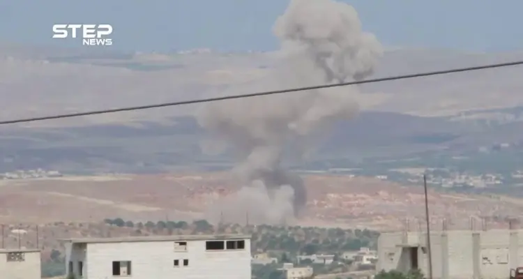 الغارات الجوية التي استهدفت بلدتي كفرسجنة ومعرة حرمة جنوب إدلب: أخبار