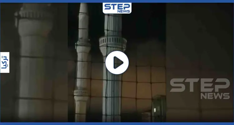 بالفيديو|| في مشهد مريب مآذن تركيا تترنح وتتهاوى بسبب الرياح وسوء الطقس: أخبار