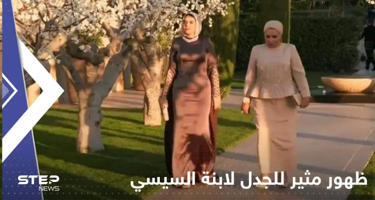 شاهد|| ظهور مثير للجدل لابنة السيسي في حفل زفاف الأميرة إيمان ابنة ملك الأردن: أخبار