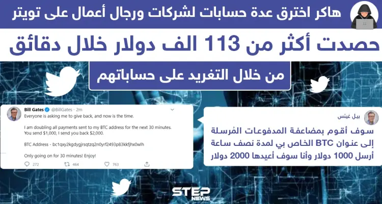 هاكر يخترق عدداً من حسابات الشركات ورجال الأعمال البارزين ليحصد أكثر من113 ألف دولار: أخبار