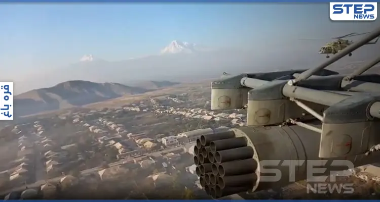 بالفيديو|| المروحيات الروسية تشارك قوات حفظ السلام في ناغورني قره باغ: أخبار