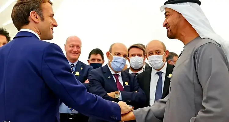بيان مشترك إماراتي فرنسي يوضّح الاتفاق على عدة قضايا بين ماكرون وبن زايد: أخبار