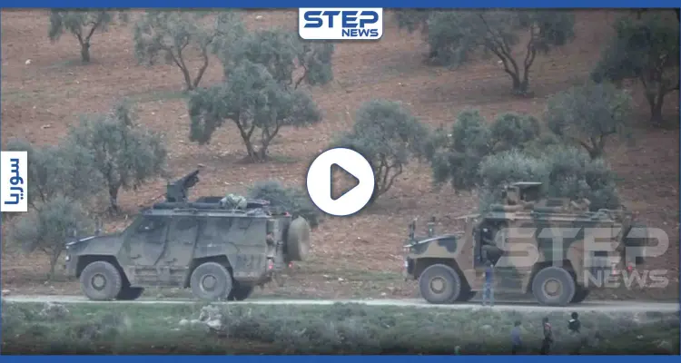 بالفيديو|| مع تحركات على طريق الدولي M4 تعزيزات عسكرية تركية ضخمة باتجاه إدلب: أخبار