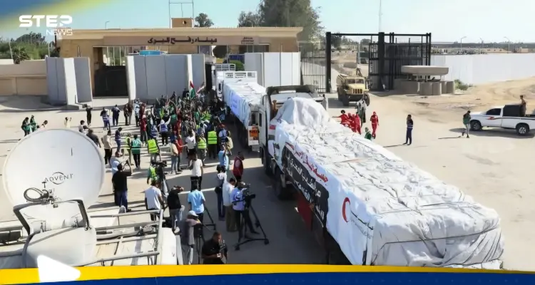 قوافل من ثلاث دول عربية تتجه إلى غزة.. وحماس تهاجم إسرائيل: أخبار