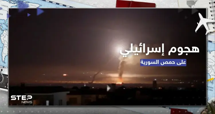 شاهد|| اندلاع حرائق ضخمة عقب هجوم إسرائيلي على حمص السورية من شمال لبنان: أخبار