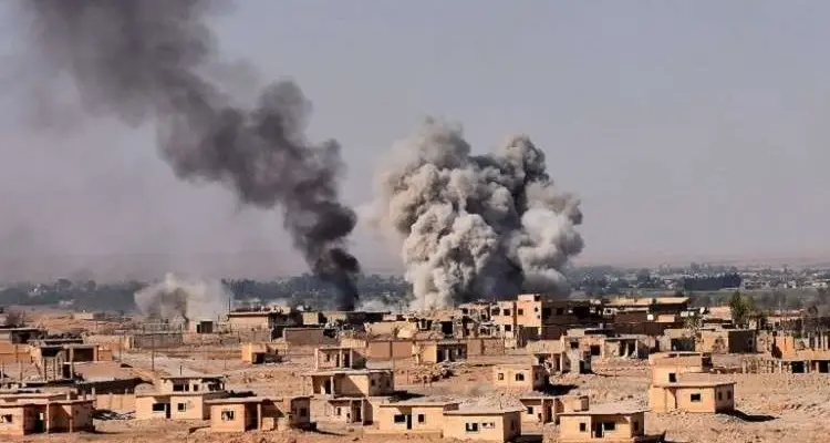 صواريخ مدمّرة يستخدمها التحالف الدولي في الباغوز، والقيادة الأمريكية تربط انسحابها بهزيمة داعش: أخبار