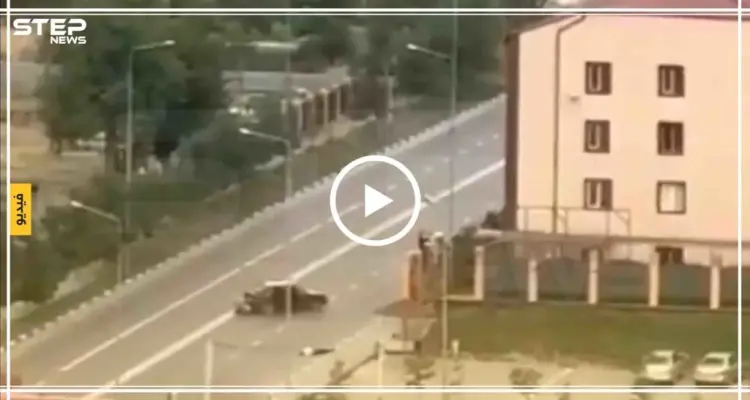 بالفيديو .. أحد عناصر "داعش" يهاجم مقر الرئيس الشيشاني في غروني !!: أخبار
