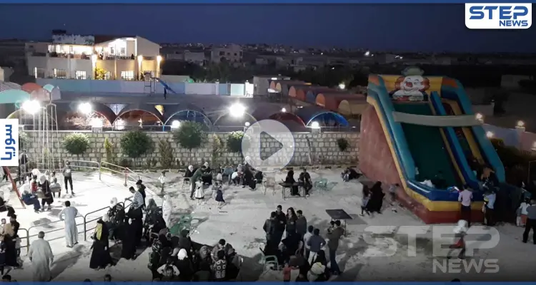 شاهد أجواء عيد الفطر في ملاهي بوابة الشمال على اتستراد باب الهوى شمال إدلب: أخبار