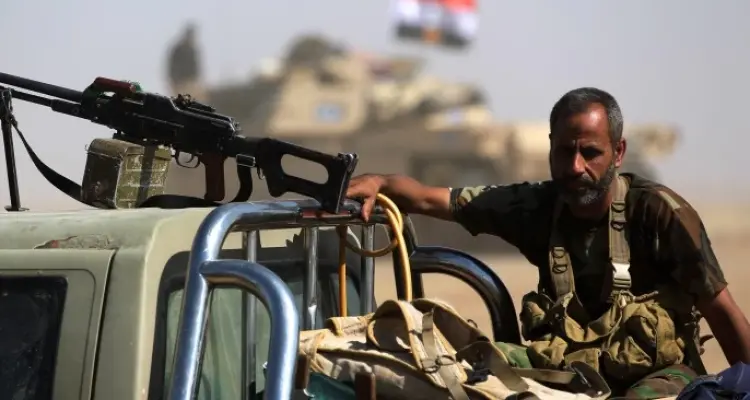 بالفيديو|| ميليشيا الحشد الشعبي تنتشر في العاصمة بغداد وتسيطر على بوابة المنطقة الخضراء: أخبار