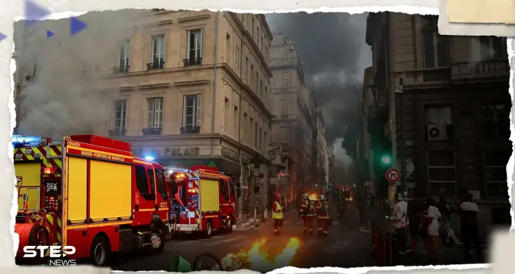شاهد|| انفجارات وحرائق تشعل شوارع فرنسا واستعدادات لتشييع نائل: أخبار