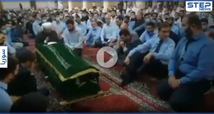 بالفيديو|| ممثلاً للأسد يشارك بتشييع محمد عدنان الأفيوني.. وإمام مسجد في اعزاز يعزي به: أخبار