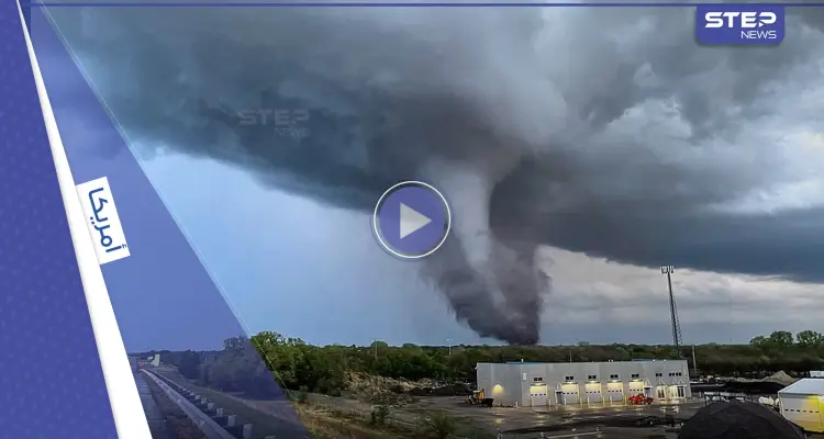 شاهد|| إعصار هائل يدمر إحدى المدن بولاية كنساس.. وأكبر حرائق أمريكا تخرج عن السيطرة: أخبار