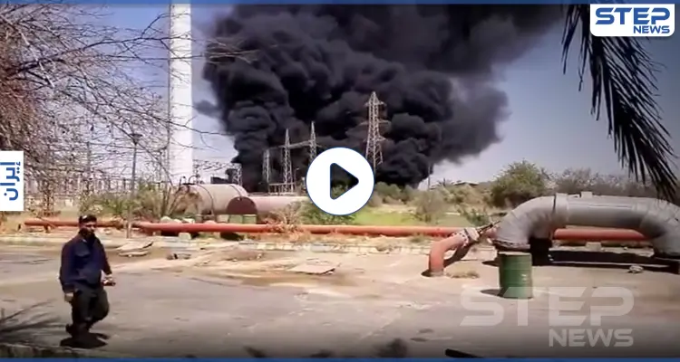 ضمن سلسلة الانفجارات .. حريق يلتهم محطة لإنتاج الطاقة في إيران (فيديو): أخبار