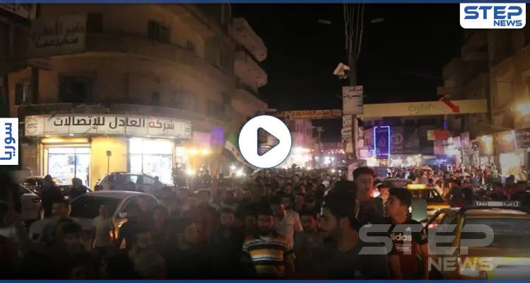 مظاهرة ضد حكومة اﻹنقاذ وهيئة تحرير الشام احتجاجاً على غلاء الأسعار في مدينة إدلب: أخبار