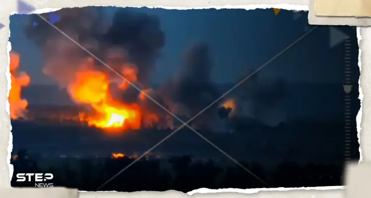 شاهد|| قاذفة اللهب الروسية تحول مقر أوكراني إلى "كتلة لهب": أخبار