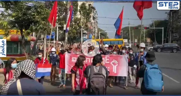 بالفيديو || طرق جديدة للاحتجاج ضد الانقلاب في ميانمار ومجلس الأمن يهاجم: أخبار