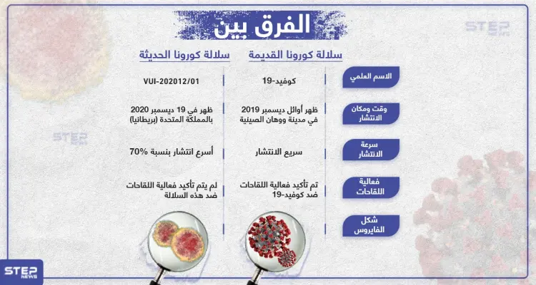 الفرق بين سلالة كورونا القديمة والحديثة: أخبار