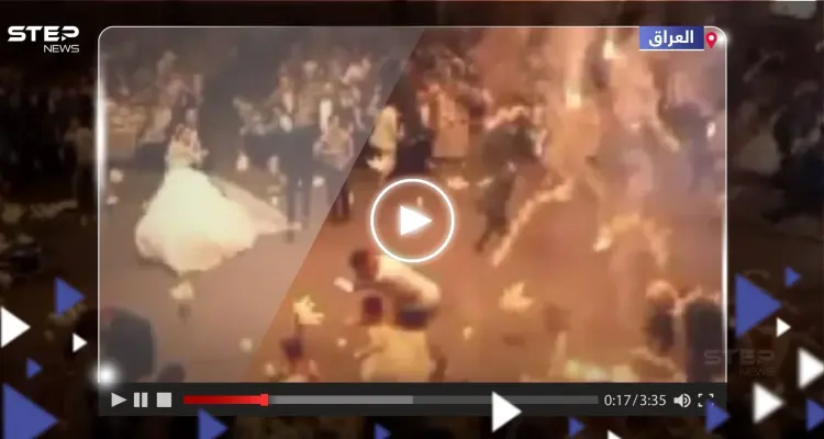 مشهد مروع.. لحظة اندلاع الحريق في حفل زفاف الحمدانية والرئيس العراقي يدعو للتحقيق: أخبار