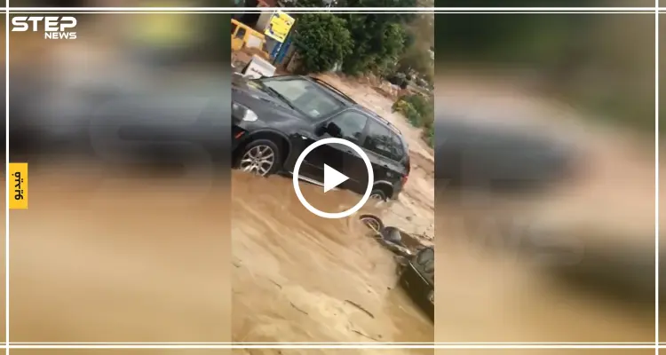 بالفيديو || سيول كارثية في لبنان وهاشتاغ "لبنان يغرق" يتصدر: أخبار