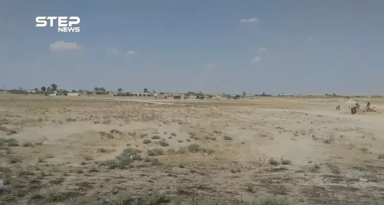 جولة لعدسة ستيب في بلدة معدان بريف الرقة الواقعة تحت سيطرة قوات النظام: أخبار